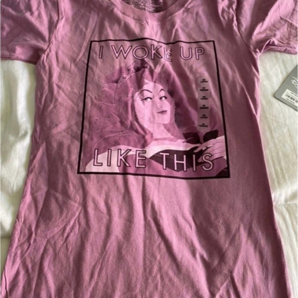 Disney Aurora Pink Logo T-Shirt